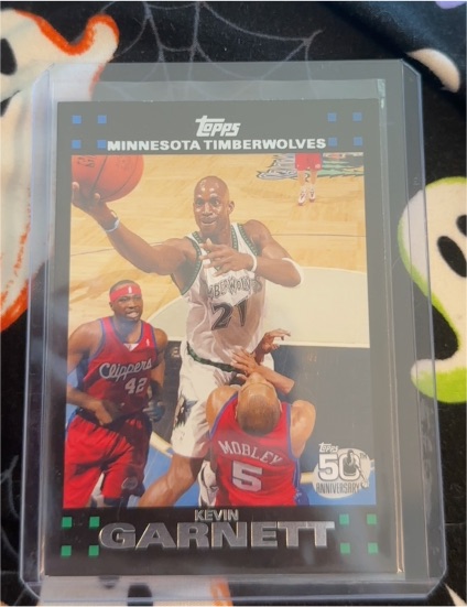 2007-08 Topps #20 Kevin Garnett — front