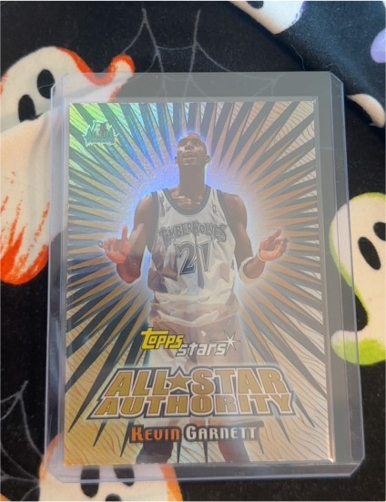 2000-01 Topps Stars #ASA12 Kevin Garnett — front
