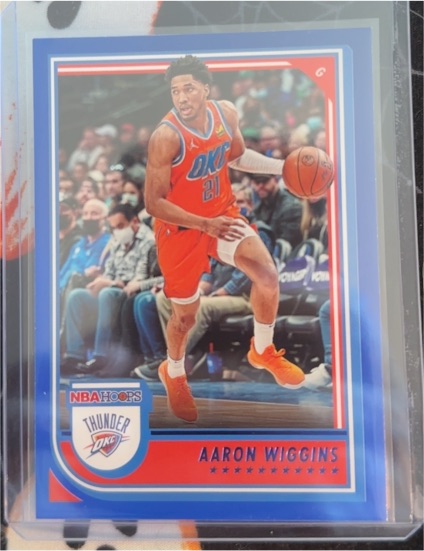 2022-23 Panini NBA Hoops #206 Aaron Wiggins — front