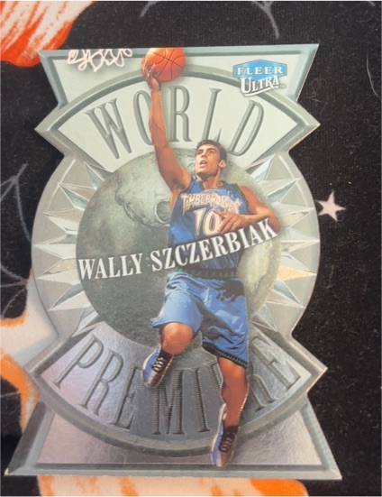 1999-00 Fleer Ultra World Premiere #9WP Wally Szczerbiak — front