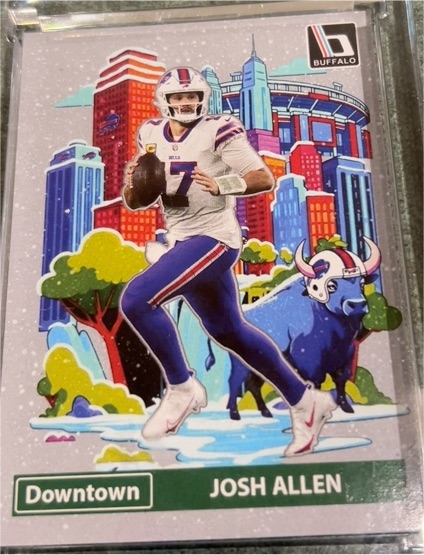 2024 Panini Donruss Downtown Josh Allen — front