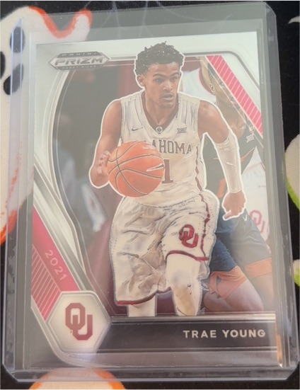 2021 Panini Prizm Draft Picks #78 Trae Young — front