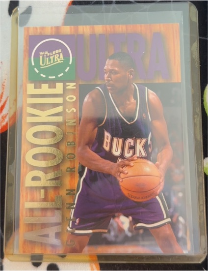1994-95 Fleer Ultra #11 Glenn Robinson All-Rookie — front
