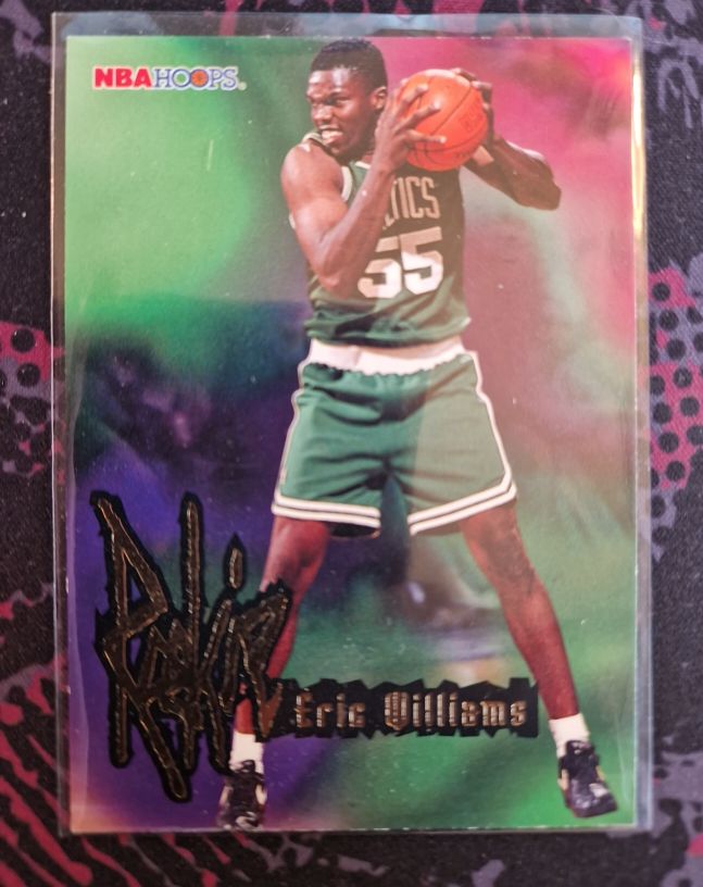 1995-96 NBA Hoops #253 Eric Williams — front