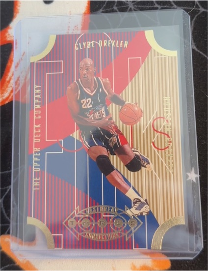 1996-97 Upper Deck Fast Break Connections #FB6 Clyde Drexler — front