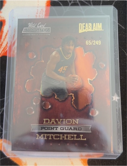 2021 Wild Card Alumination Dead Aim #ADA-4 Davion Mitchell — front