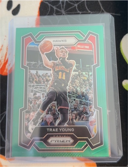 2023-24 Panini Prizm #3 Trae Young — front