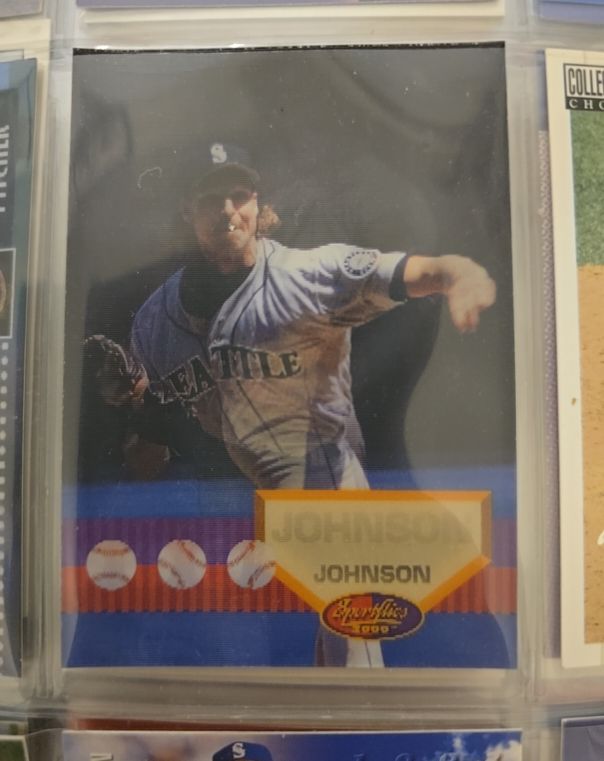 1994 Pinnacle Sportflics 2000 #30 Randy Johnson — front