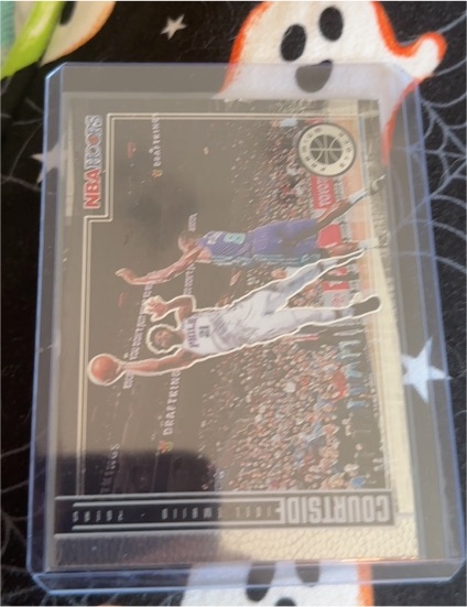 2019-20 Panini NBA Hoops Premium Stock #12 Joel Embiid — front