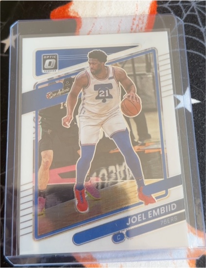 2021-22 Donruss Optic #88 Joel Embiid — front
