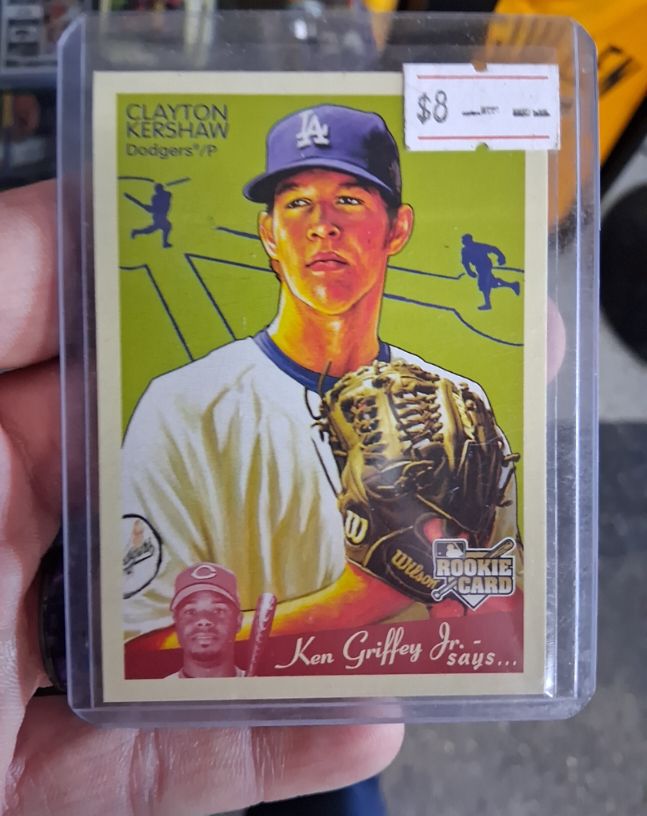 2008 Upper Deck Goudey #75 Clayton Kershaw Rookie Card — front