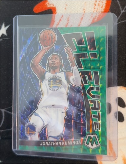 2022-23 Panini Mosaic #14 Jonathan Kuminga Elevate — front
