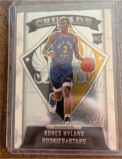 2021-22 Panini Chronicles Rookies & Stars Crusade #628 Bones Hyland — front