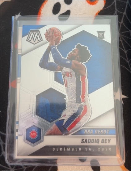 2020-21 Panini Mosaic #276 Saddiq Bey — front