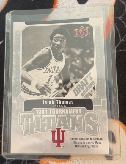2009-10 Upper Deck Draft Edition #TT-IT Isiah Thomas — front