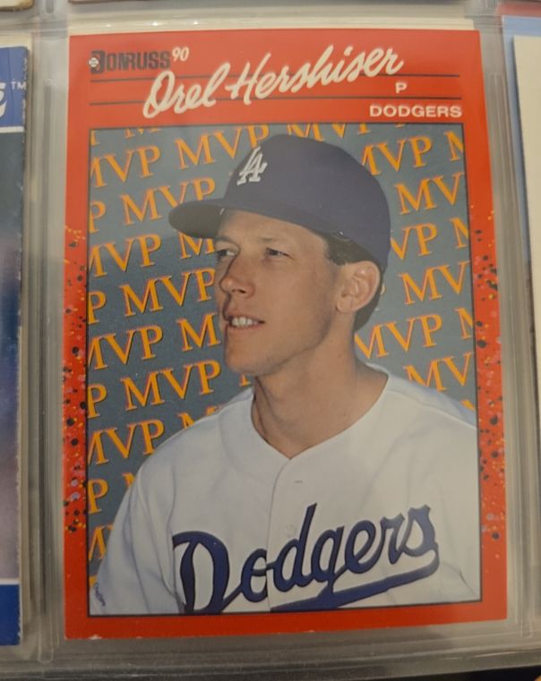 1990 Donruss #BC-5 Orel Hershiser — front