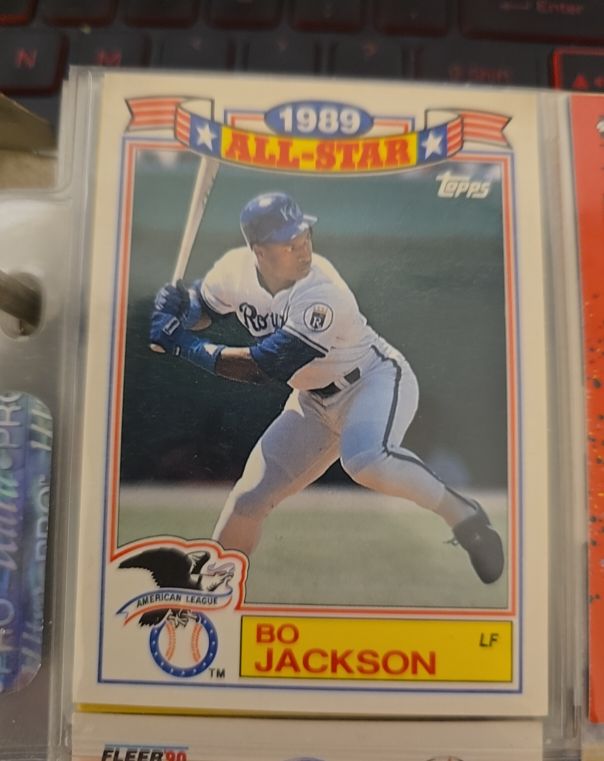 1989 Topps All-Star #17 Bo Jackson — front
