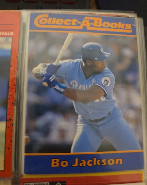 1990 Collect-A-Books #1 Bo Jackson — front