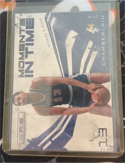 2009-10 Panini Rookies & Stars Moments in Time #2 Wilt Chamberlain — front
