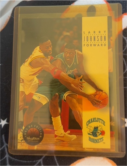 1993-94 SkyBox Premium #39 Larry Johnson — front