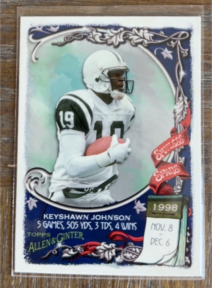 2023 Topps Composite Spotless Spans #SS-14 Keyshawn Johnson — front
