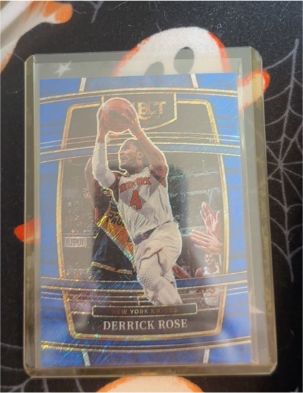 2021-22 Panini Select #53 Derrick Rose — front