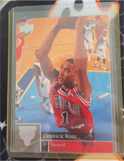 2009-10 Upper Deck #21 Derrick Rose — front