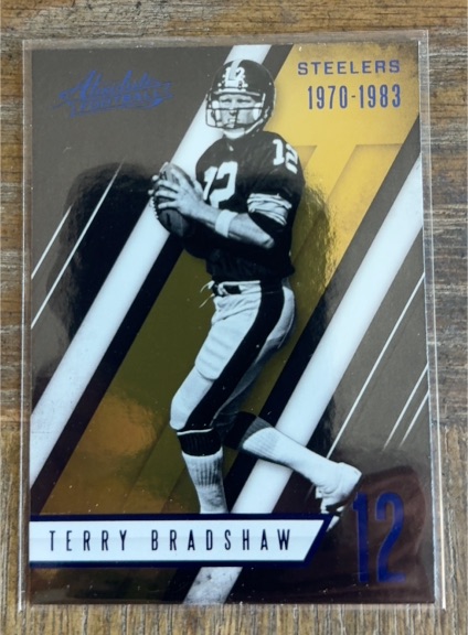 2016 Panini Absolute #118 Terry Bradshaw — front