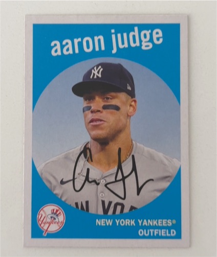 2025 Topps Heritage #H25-8 Aaron Judge — front