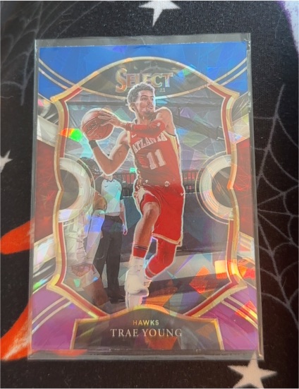 2020-21 Panini Select #2 Trae Young — front