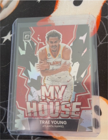 2022-23 Panini Donruss Optic #7 Trae Young My House — front