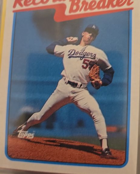 1989 Topps #5 Orel Hershiser — front