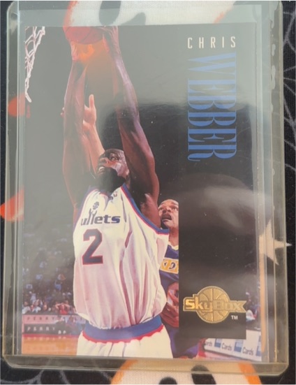 1994-95 SkyBox Premium #297 Chris Webber — front
