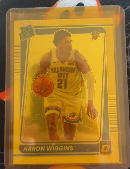 2021-22 Panini Donruss Optic #191 Aaron Wiggins — front