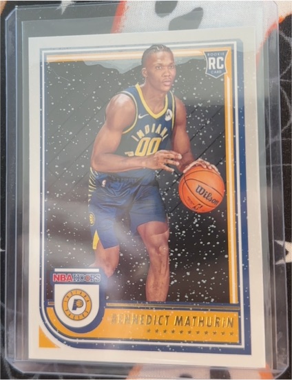 2022-23 Panini NBA Hoops #236 Bennedict Mathurin — front