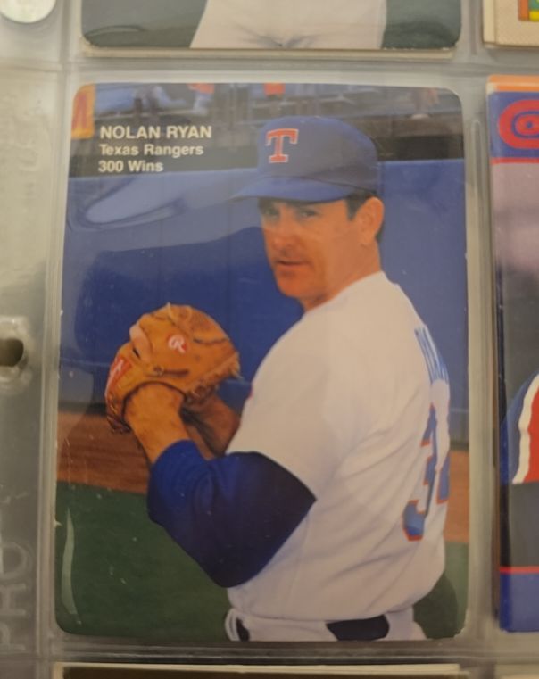 1991 Mother's Cookies #3 Nolan Ryan Texas Rangers 300 Wins — front