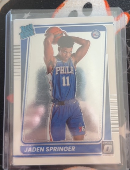 2021 Donruss Optic #197 Jaden Springer Rookie — front