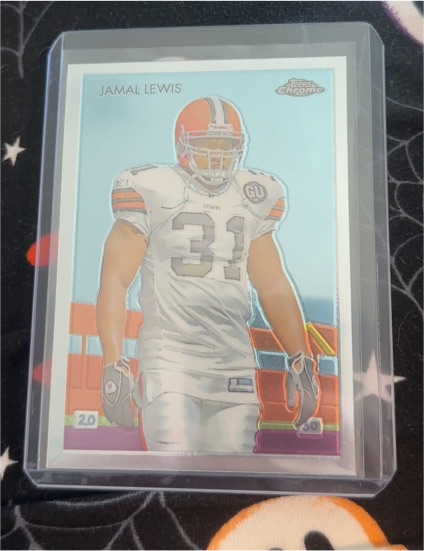 2009 Topps Chrome #C35 Jamal Lewis — front