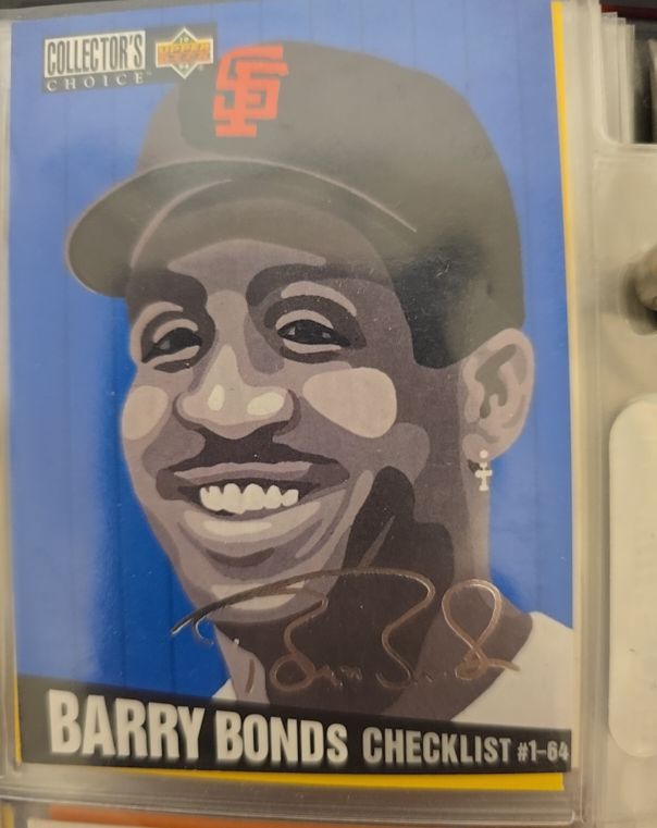 1994 Upper Deck Collector's Choice #316 Barry Bonds — front
