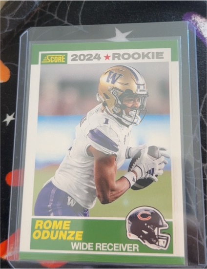 2024 Panini Score #6 Rome Odunze — front