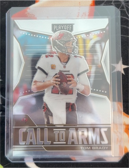 2021 Panini Playoff #CA-TBR Tom Brady Call to Arms — front