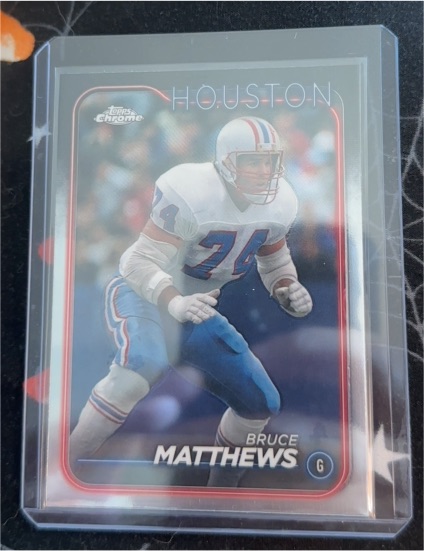 2024 Topps Chrome #190 Bruce Matthews — front