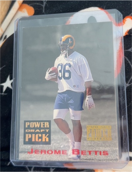 1993 Pro Set Power Draft Picks #PDP14 Jerome Bettis — front