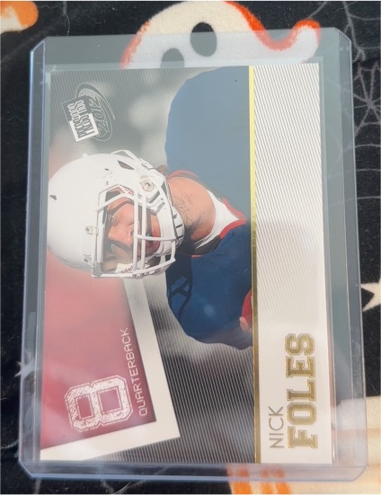 2012 Press Pass #8 Nick Foles — front