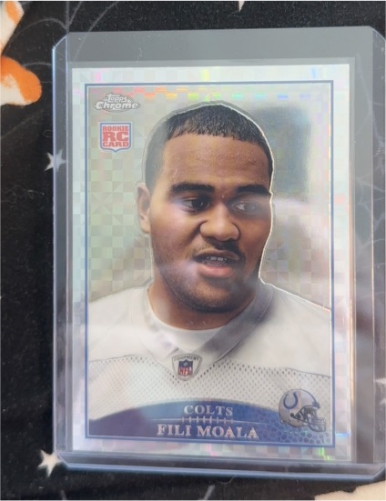 2009 Topps Chrome #TC165 Fili Moala — front