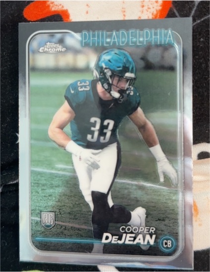 2024 Topps Chrome #232 Cooper DeJean — front