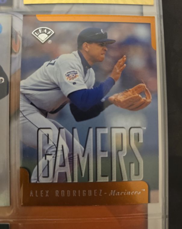 1997 Leaf Gamers #368 Alex Rodriguez — front