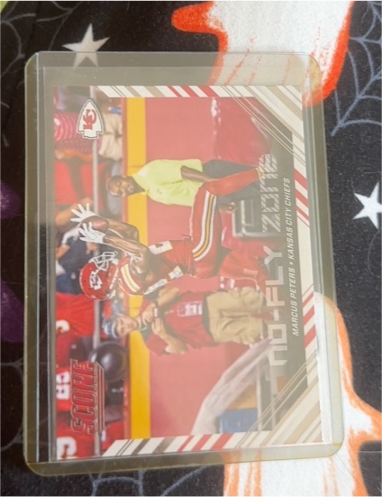 2016 Score No Fly Zone #7 Marcus Peters — front