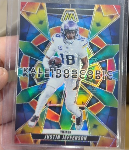 2025 Panini Mosaic #11 Justin Jefferson — front