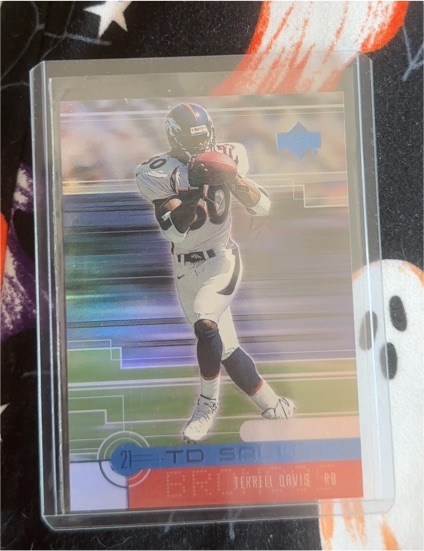 1999 Upper Deck 21 TD Salute #TD3 Terrell Davis — front